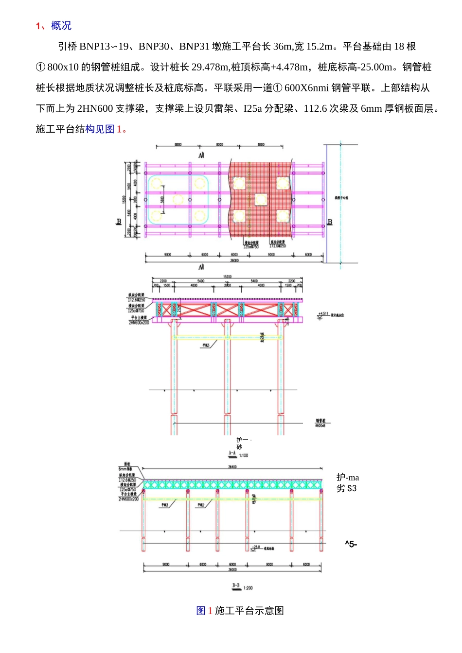 钻孔平台施工方案_第1页