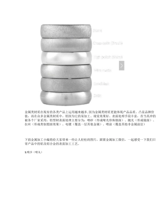 铝合金表面处理