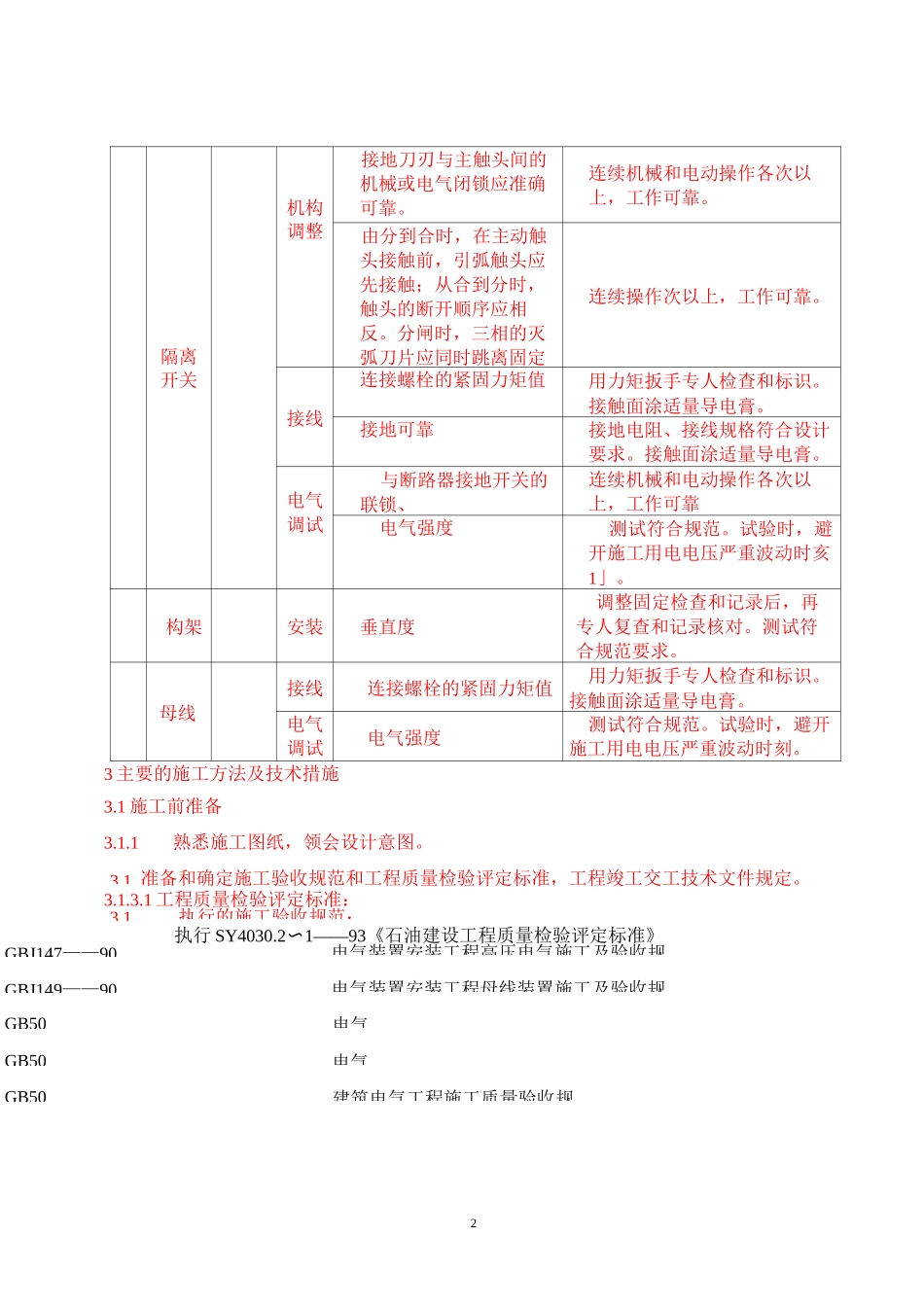 110KV构架安装施工方案_第2页