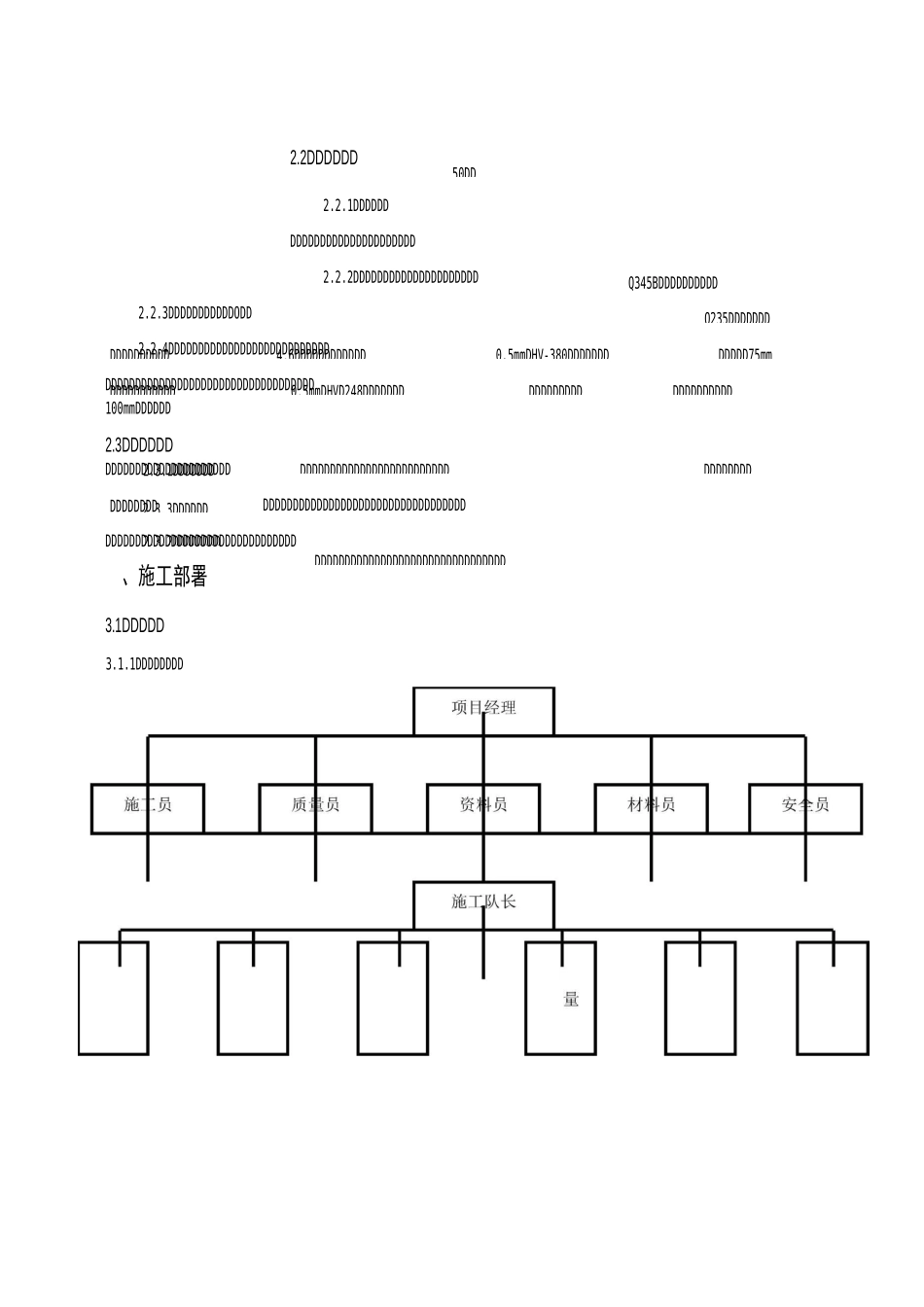 厂房、办公楼项目施工组织设计_第3页