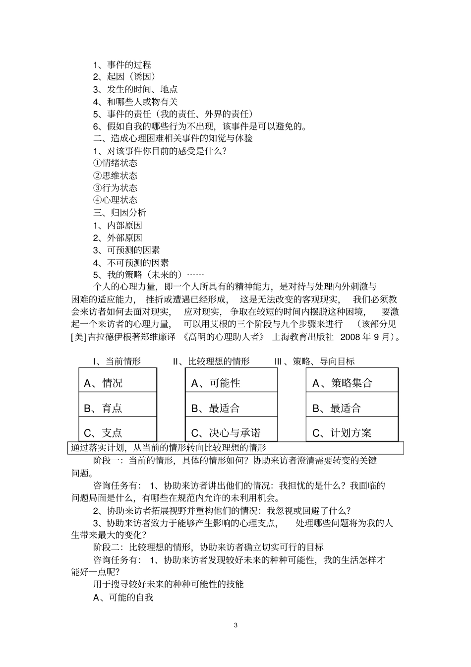 心理治疗基本技术讲解方案_第3页