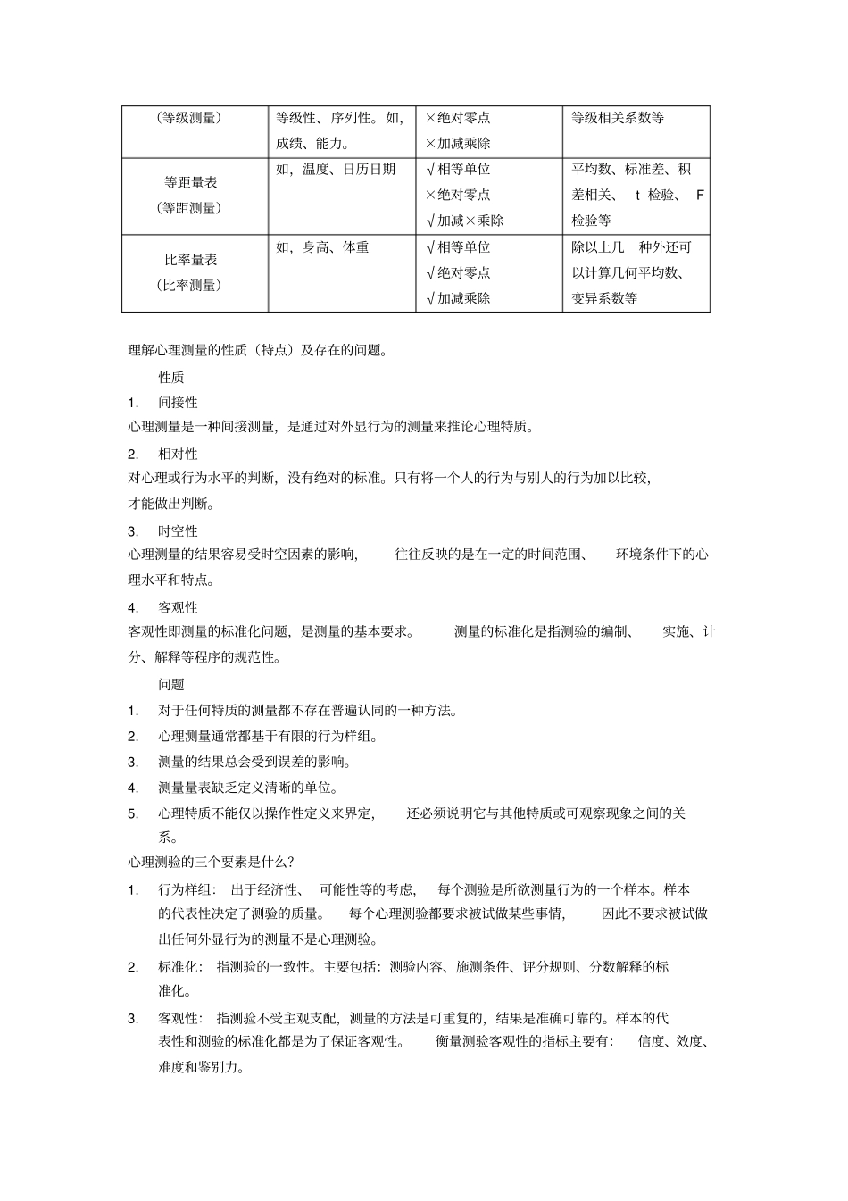 心理测量、复习材料_第2页