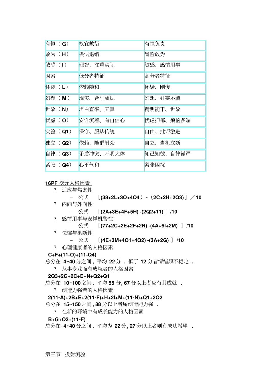 心理测量和评价_第3页