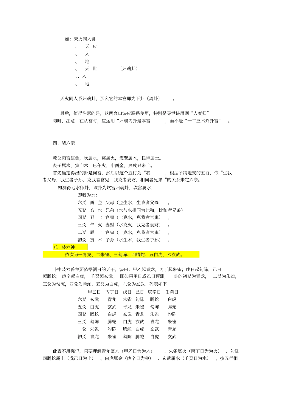快速六爻装卦法_第3页