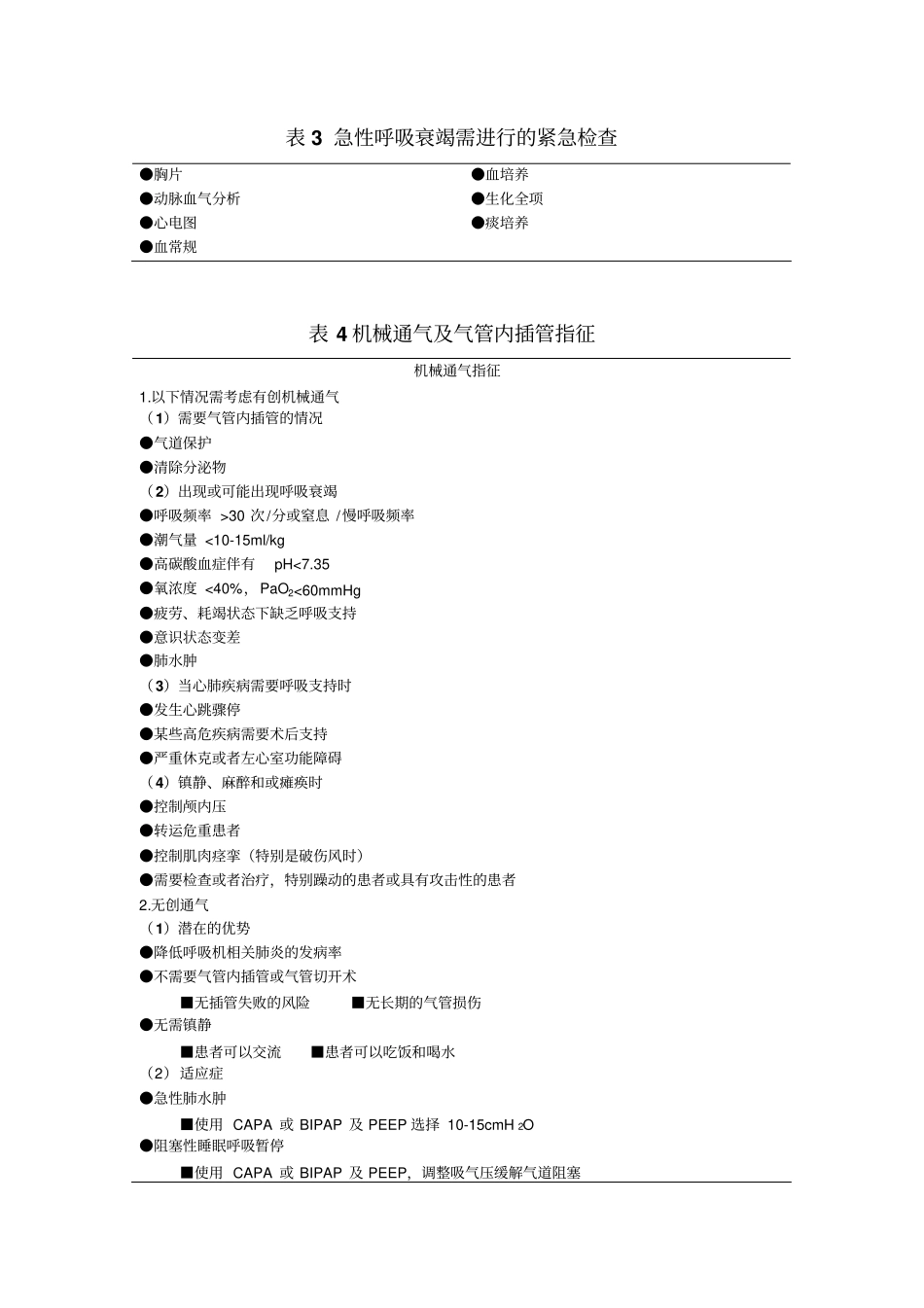 急性呼吸衰竭急诊诊治流程-主任修改版概论_第3页