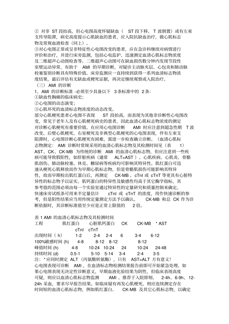 急性心肌梗死诊断与治疗指引_第2页