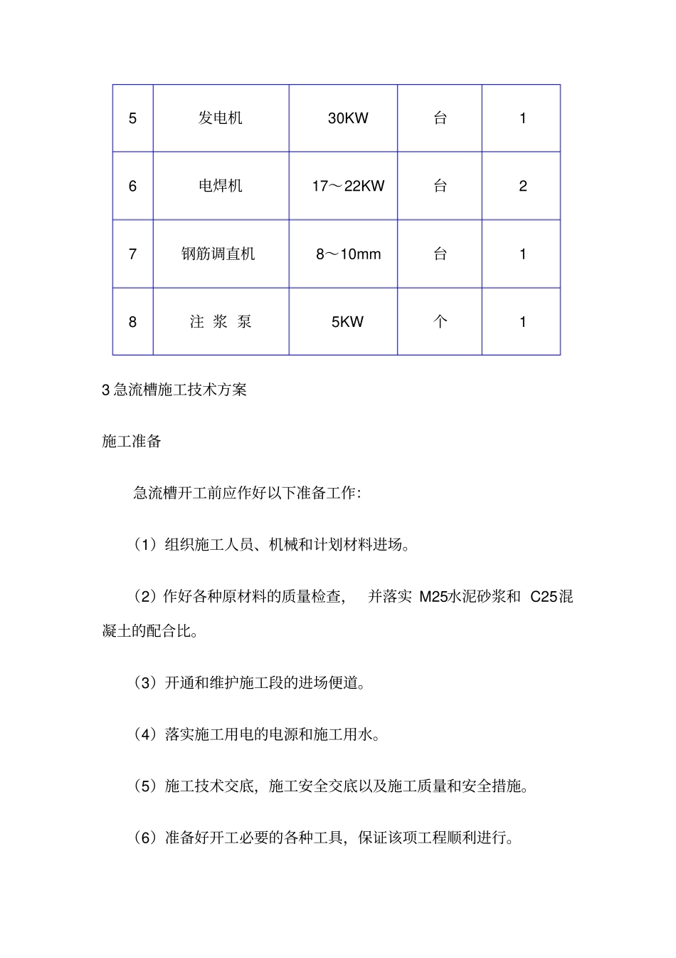 急流槽施工技术方案_第3页
