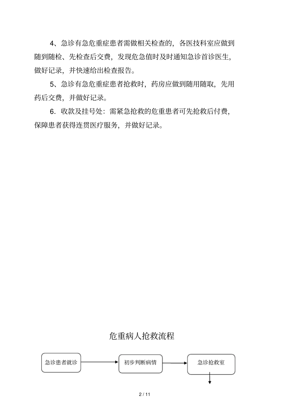 急诊服务流程与规范_第2页