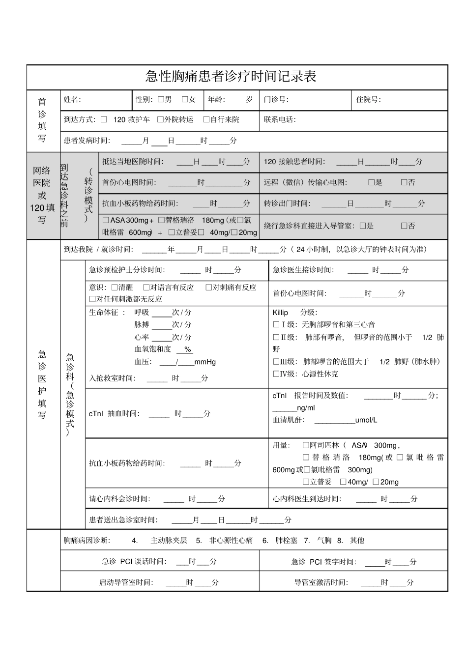 急诊胸痛登记表_第1页