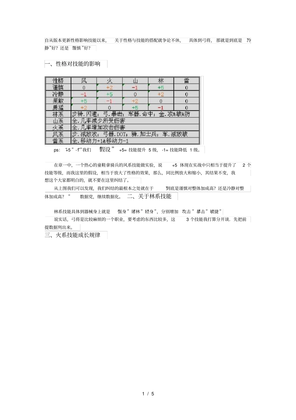 性格选择之【弓将】_第1页