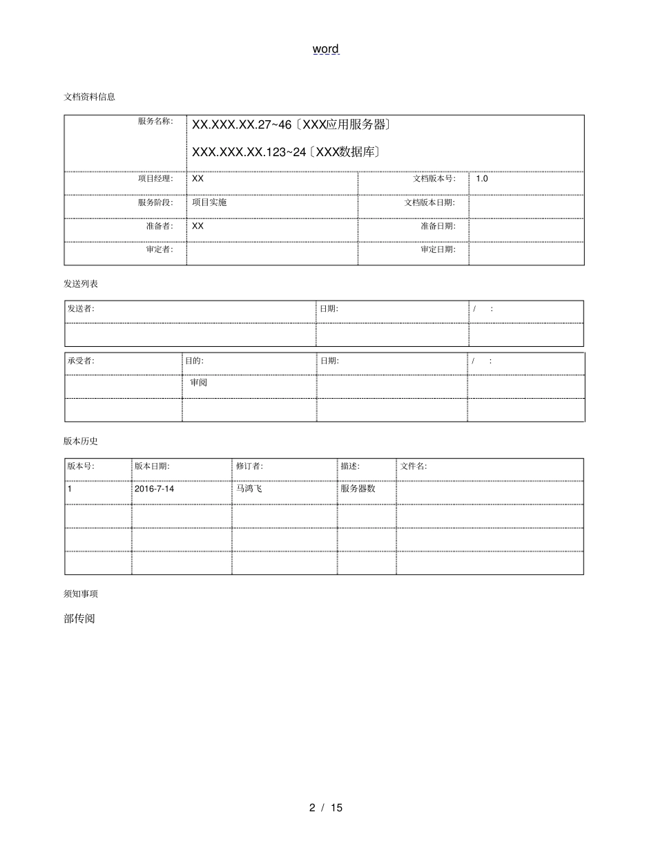 性能测试方案设计实用模板59995_第2页
