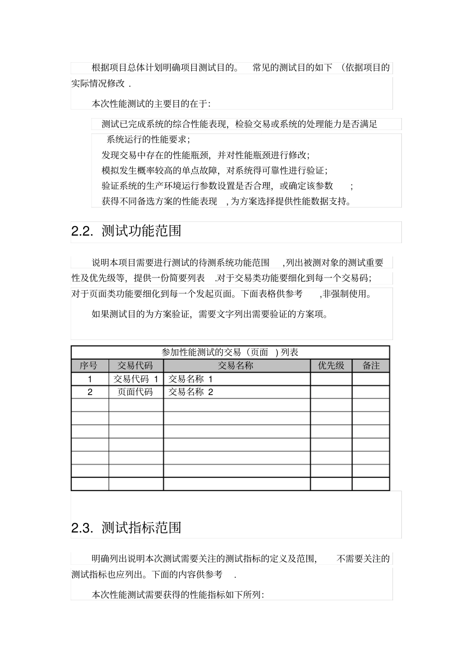 性能测试方案_第2页