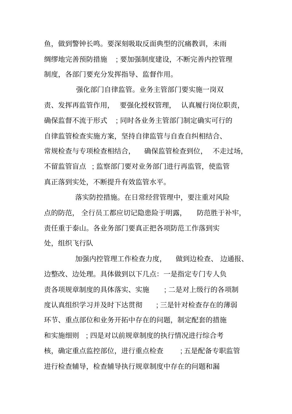 总结范文：内控工作总结_第3页