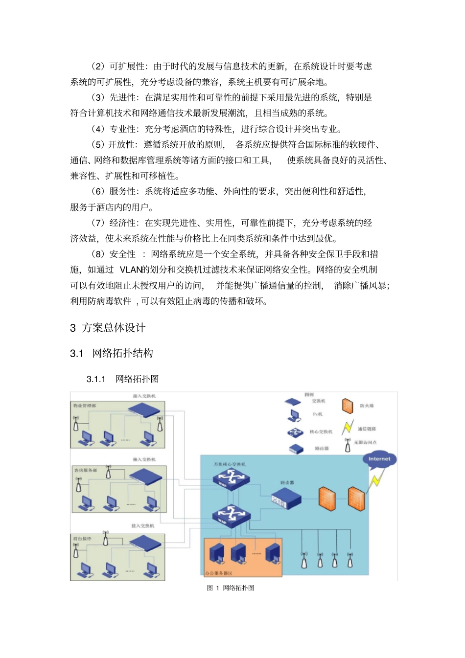 惠州国际大酒店网络设计方案_第3页