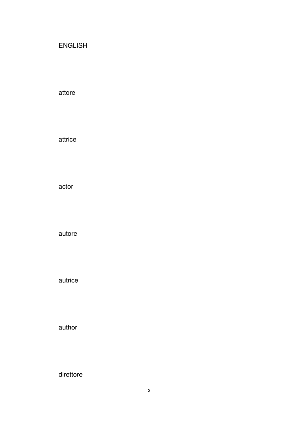 意大利语职位名称_第2页