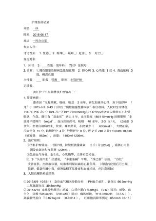 慢阻肺患者护理_查房