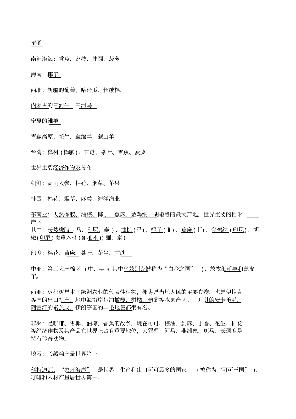 我国主要经济作物分布_第3页