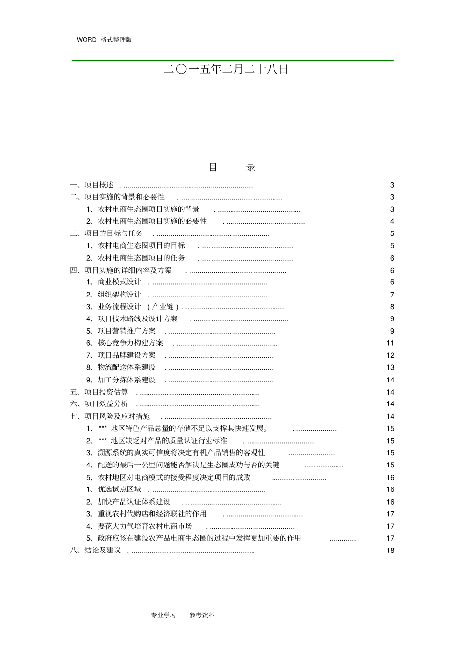 我国农村电商项目可行性实施方案_第2页