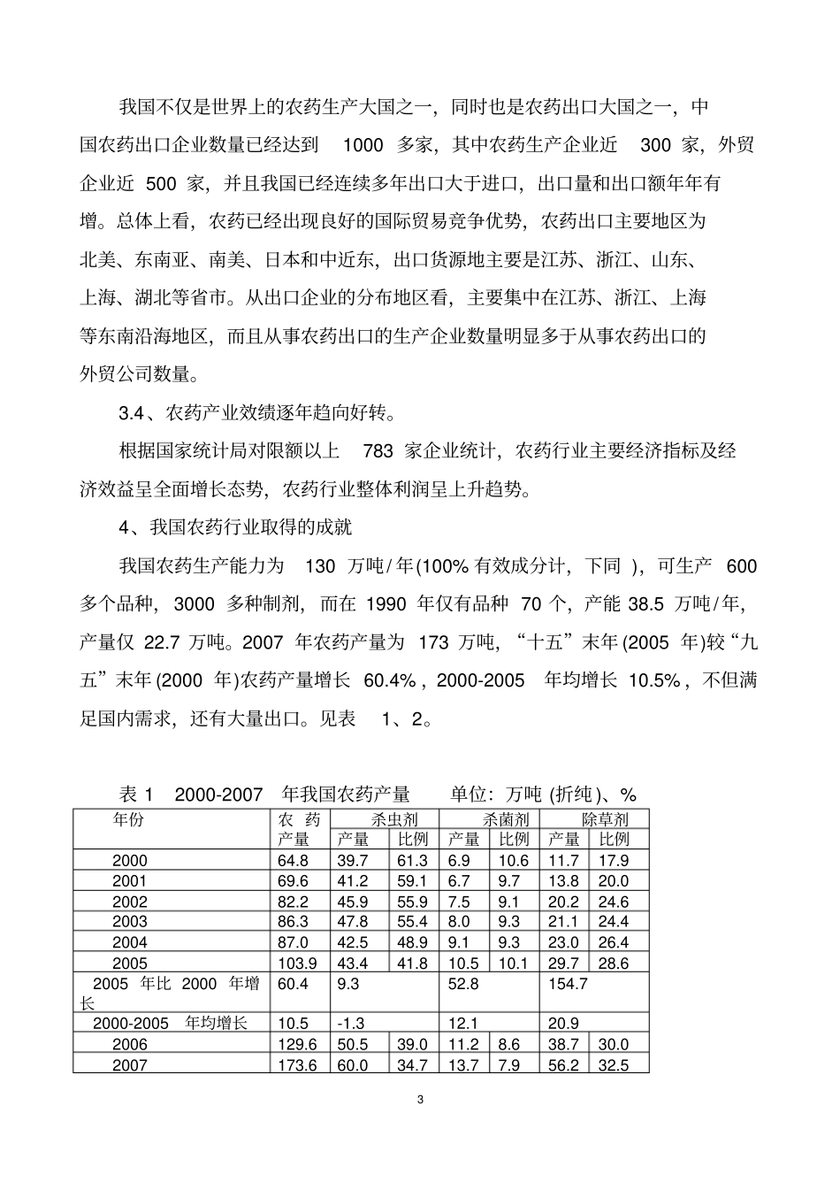 我国农药进出口贸易困境与出路_第3页