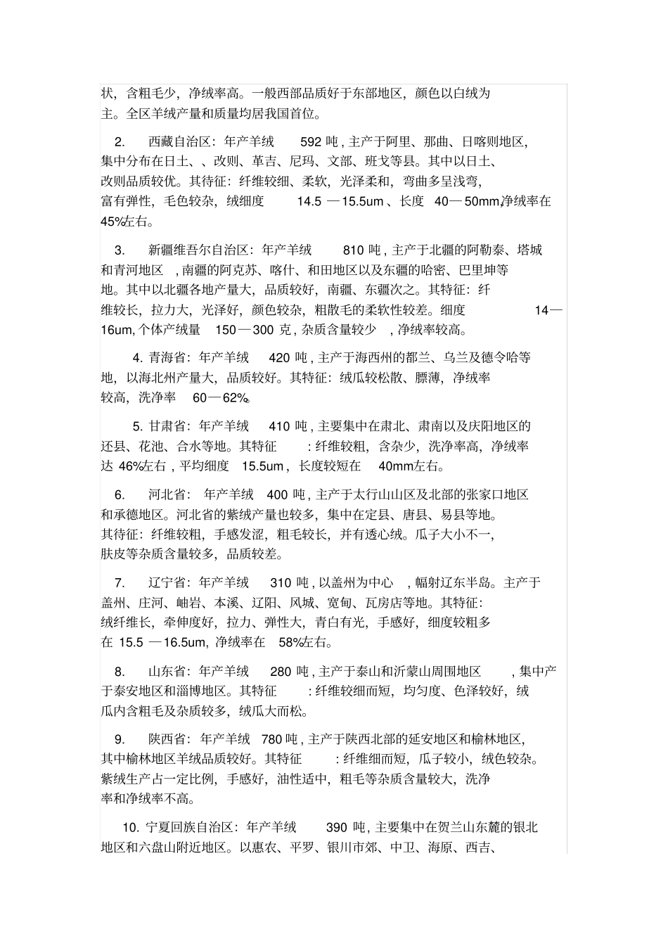 我国羊绒场分析_第2页