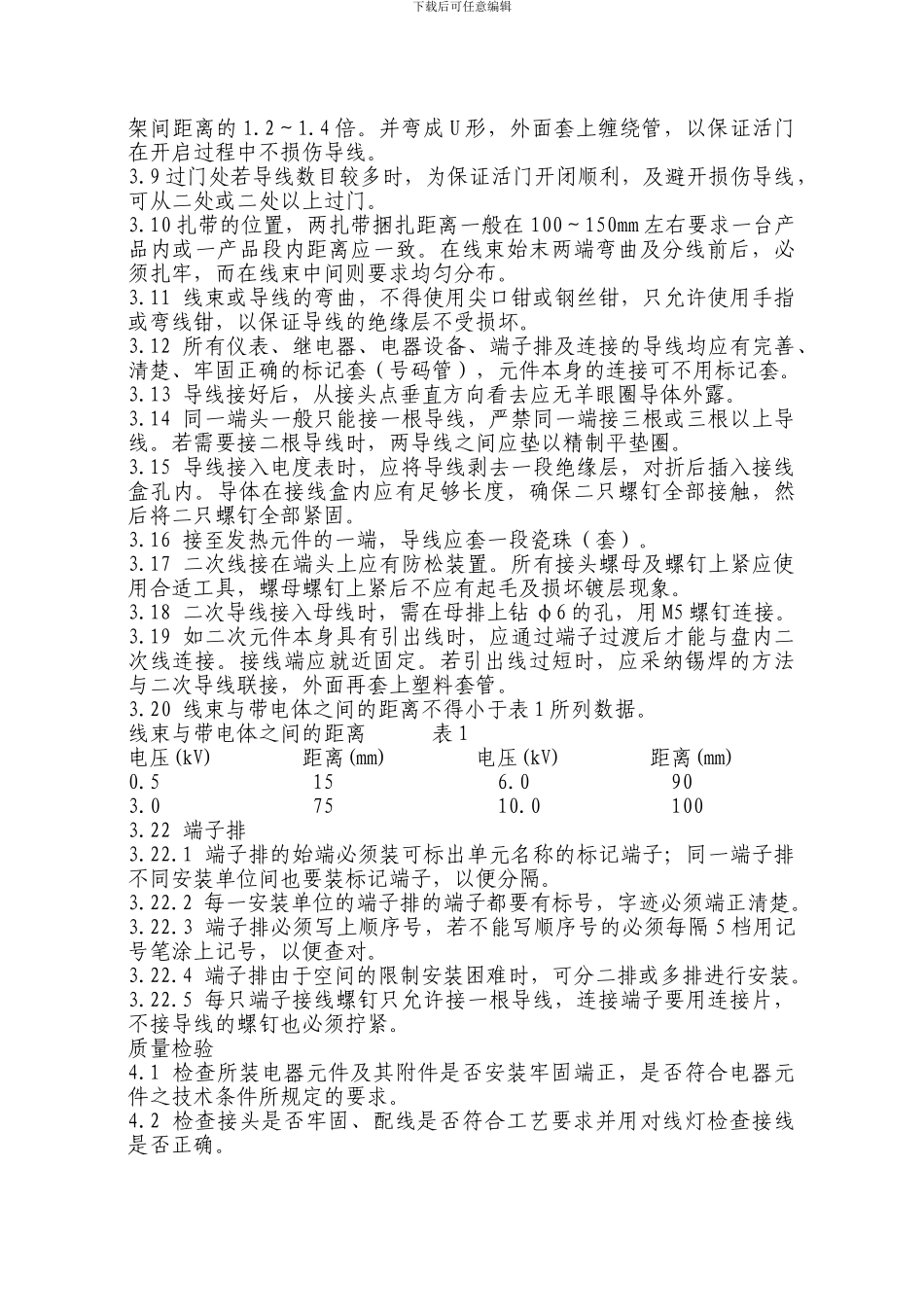 二次配线工艺规程及生产安装要求_第2页