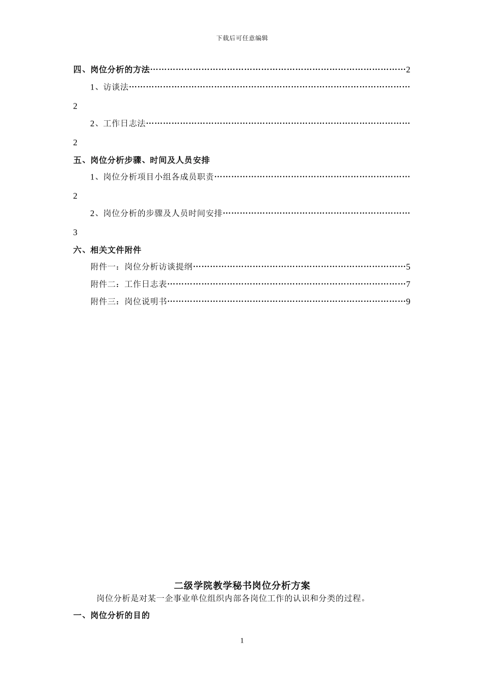 二级学院教学秘书岗位分析实施方案_第2页