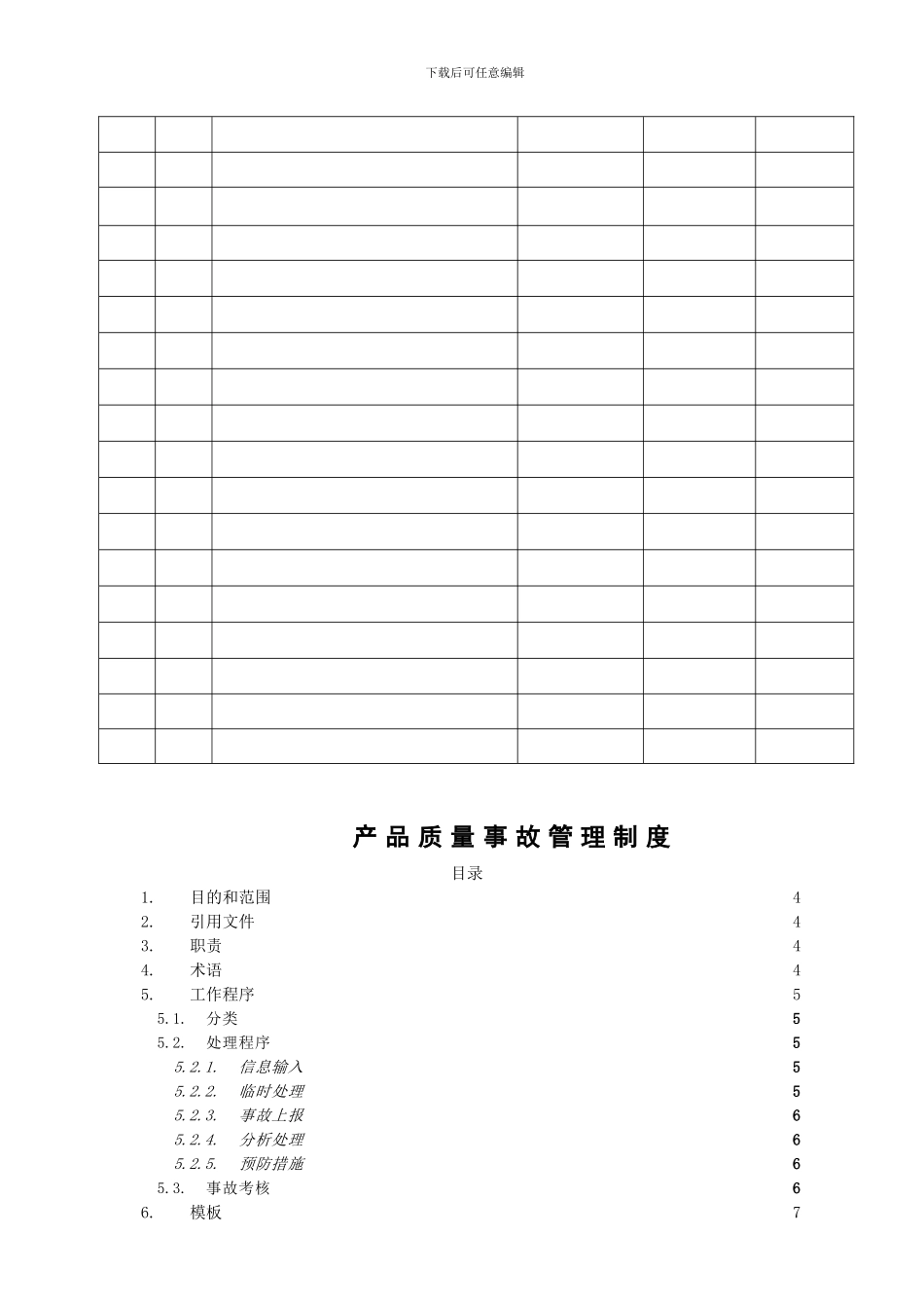 产品质量事故管理制度20241204_第2页