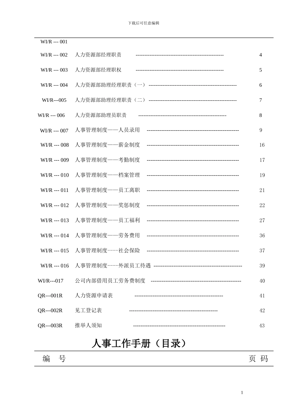 人事手册文件模板_第2页
