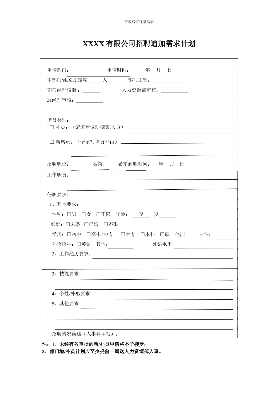 人事行政制度表格_第2页