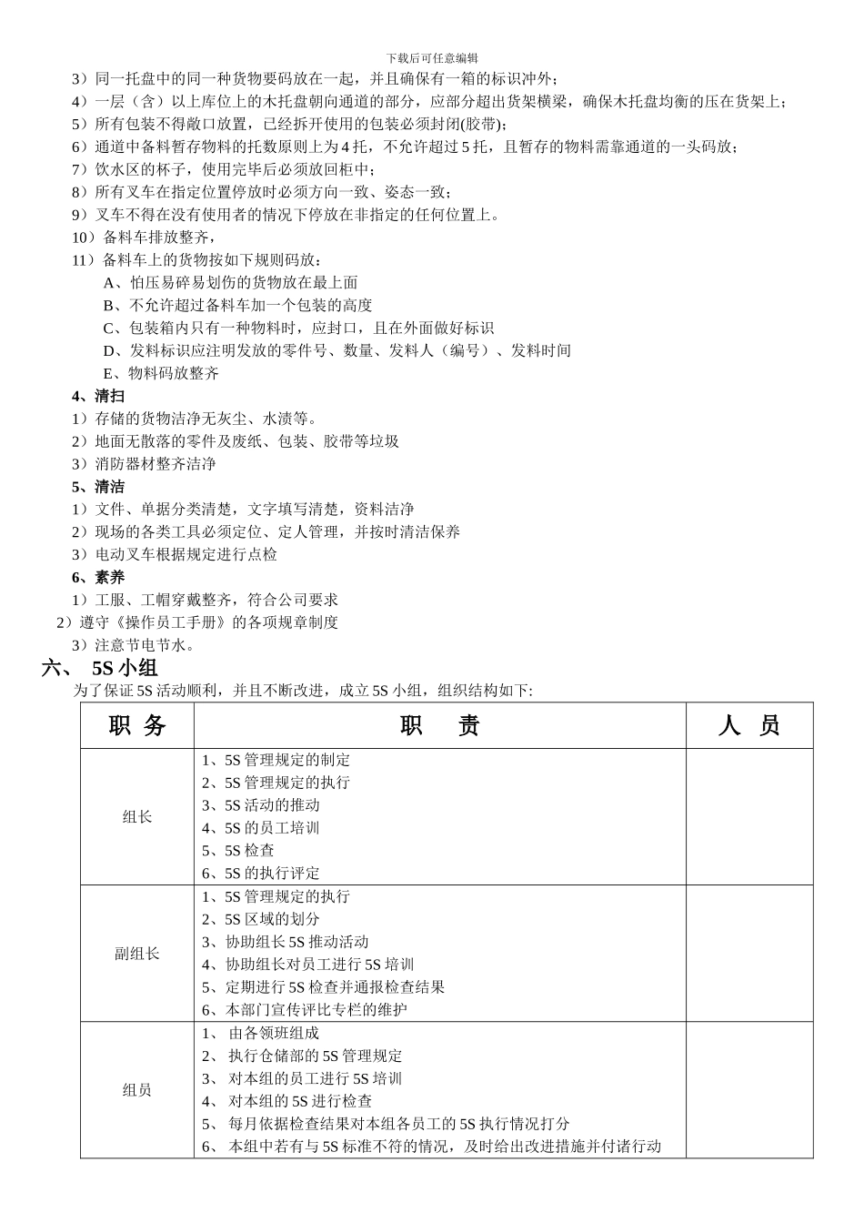仓库5S管理制度--图文_第2页