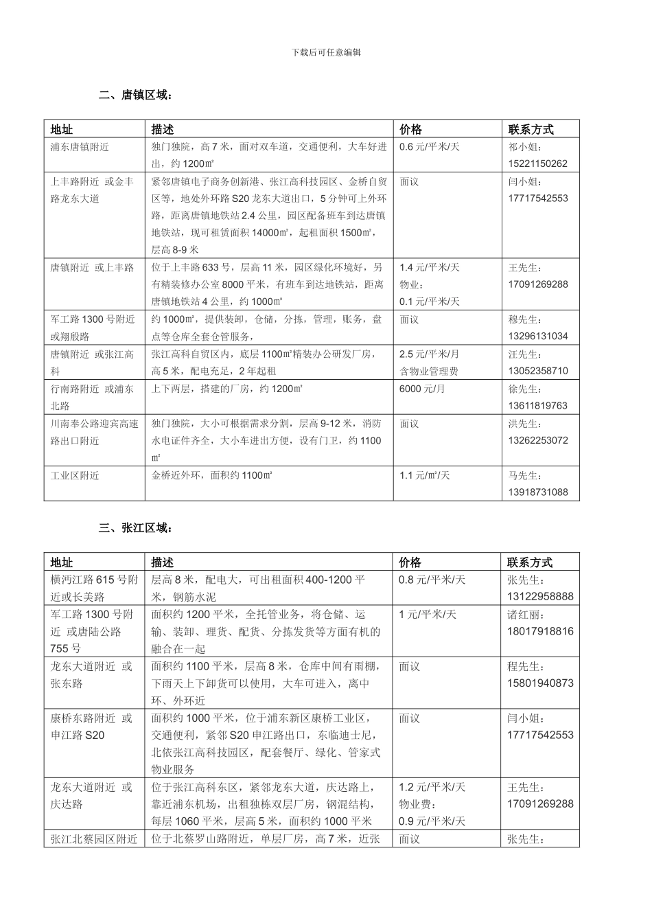 仓库租赁方案_第2页
