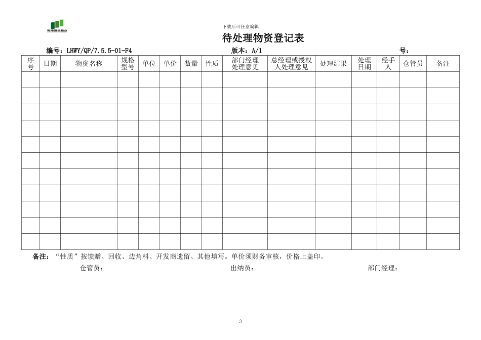 仓库管理表单20240603_第3页