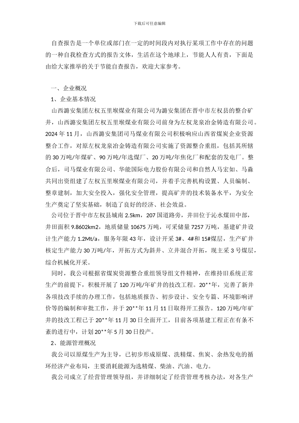 企业节能调查报告_第2页