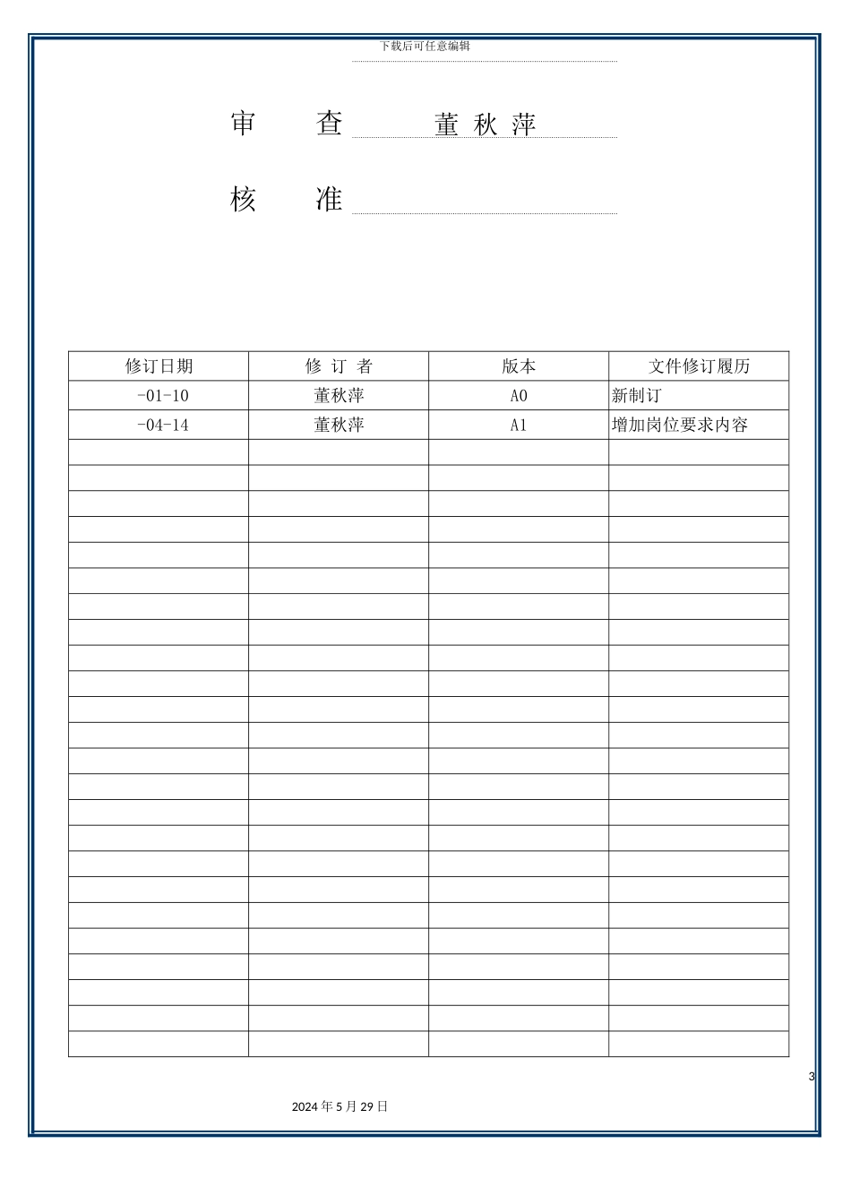 企业部门岗位职责说明_第3页