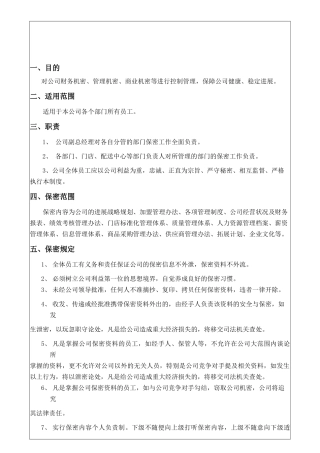 保密管理制度2024-08-22
