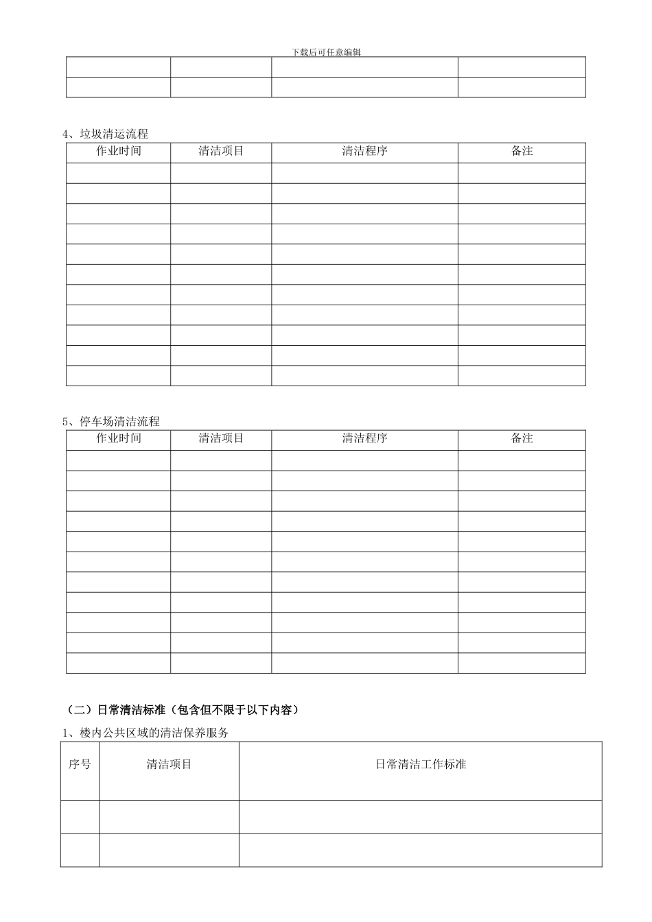 保洁外包服务方案模板_第3页