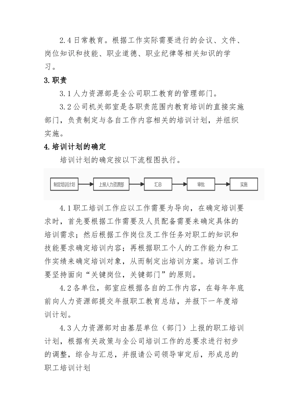 职工教育培训管理办法_第2页