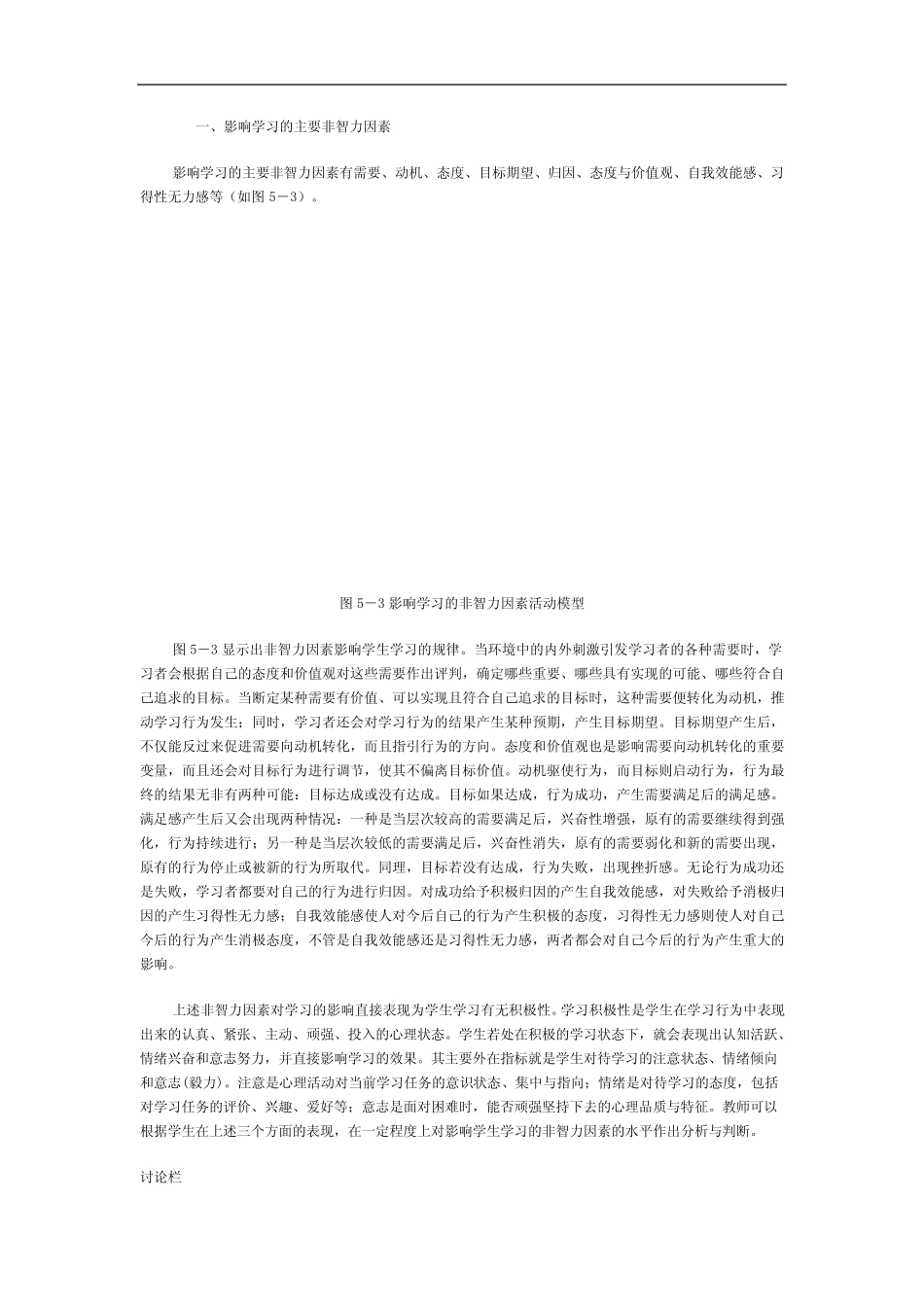 影响学习的主要非智力因素_第1页