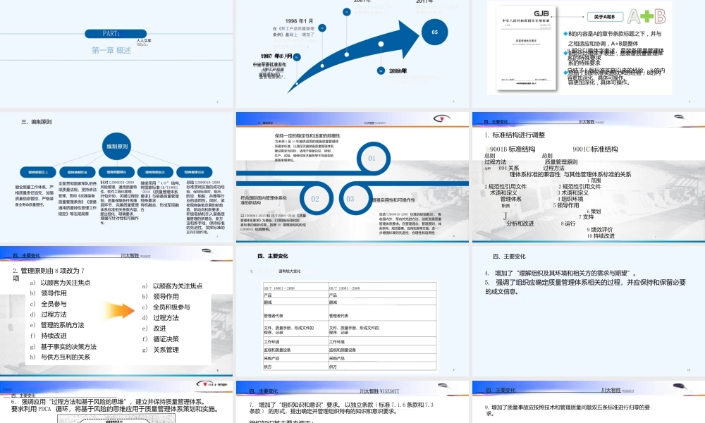 GJBC质量管理体系要求培训