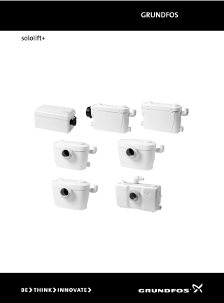 sololift+家庭污水提升器说明书