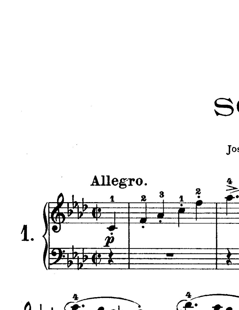 SonataOp2no1(贝多芬Beethoven奏鸣曲)原版五线谱钢琴谱正谱_第1页