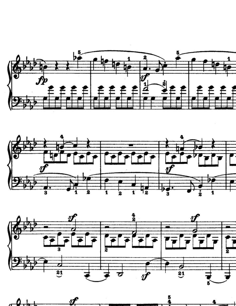 SonataOp2no1(贝多芬Beethoven奏鸣曲)原版五线谱钢琴谱正谱_第3页