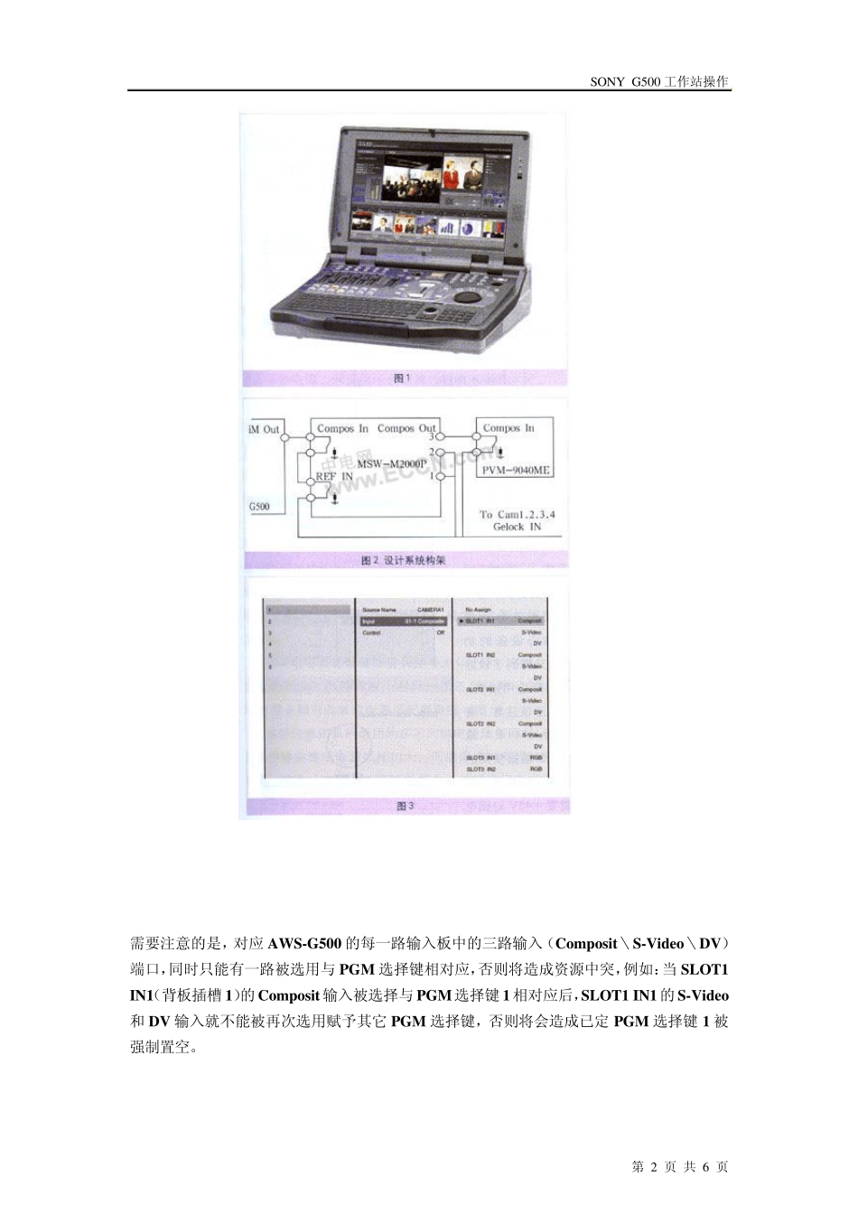 SONYAWSG500工作站操作_第2页