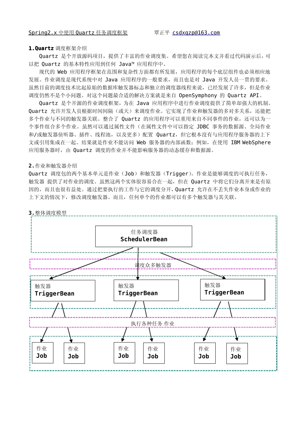 Spring2.0集成Quartz调度框架_第1页