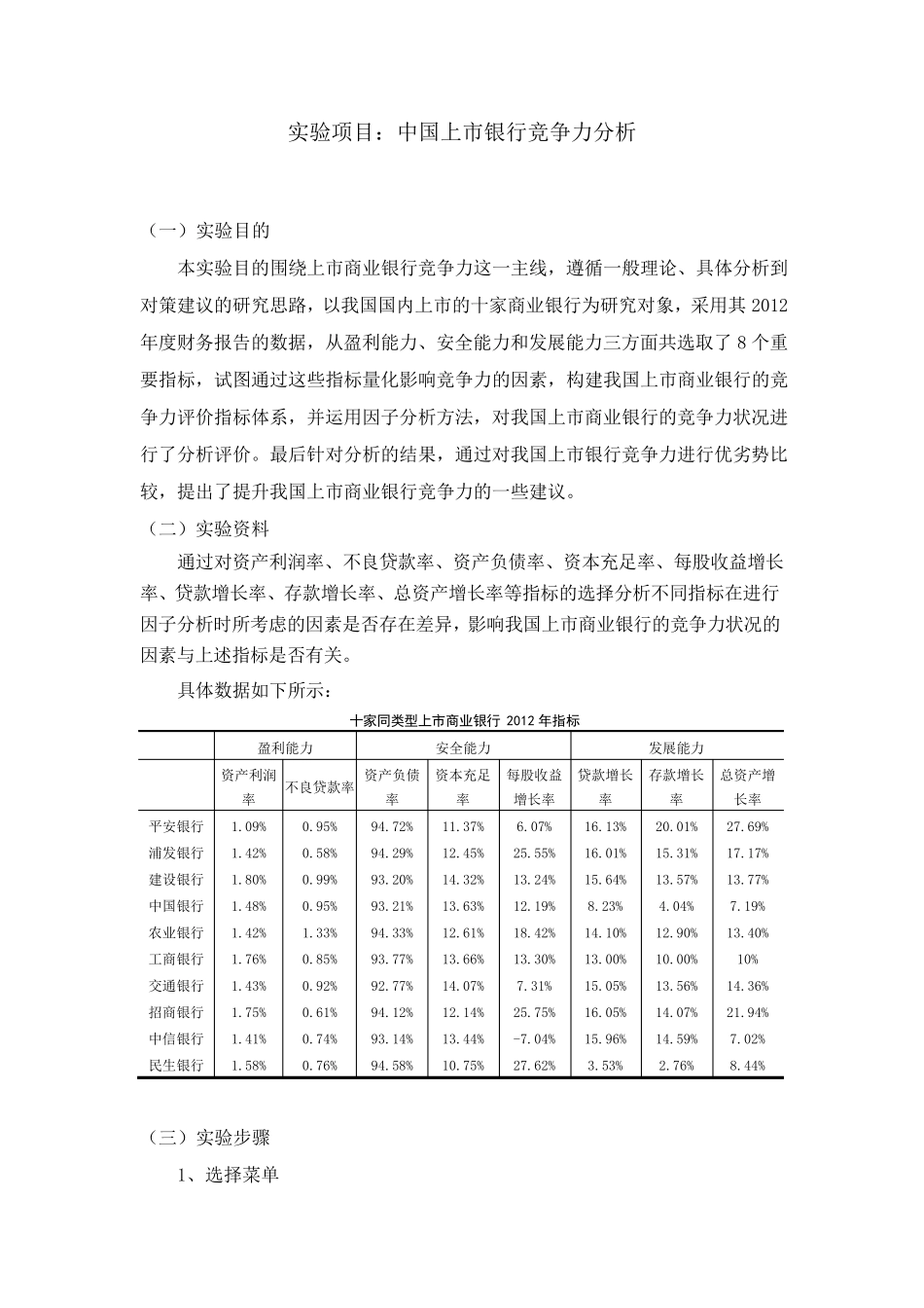 SPSS因子、聚类案例分析报告_第2页