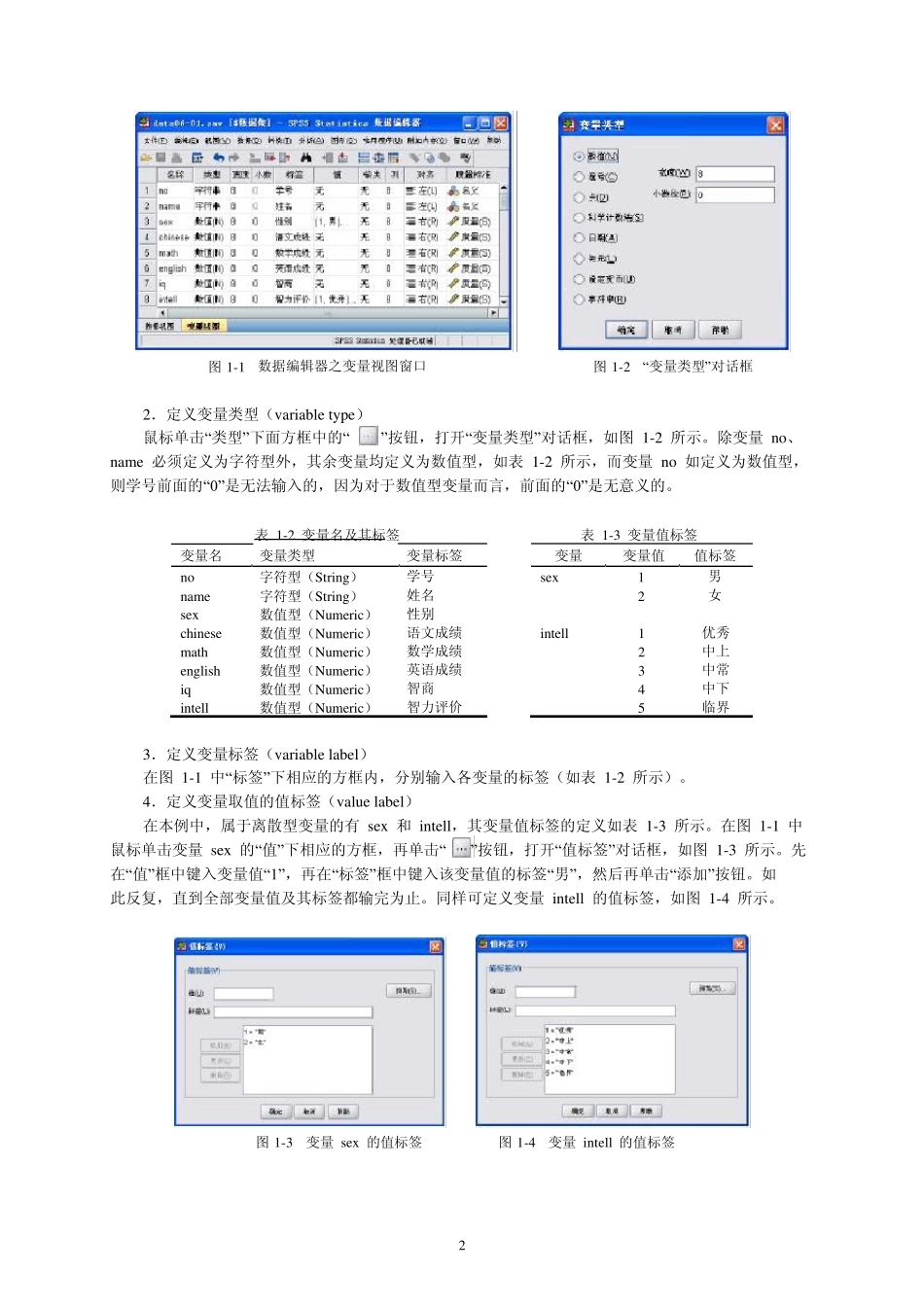 SPSS数据整理与表达_第2页