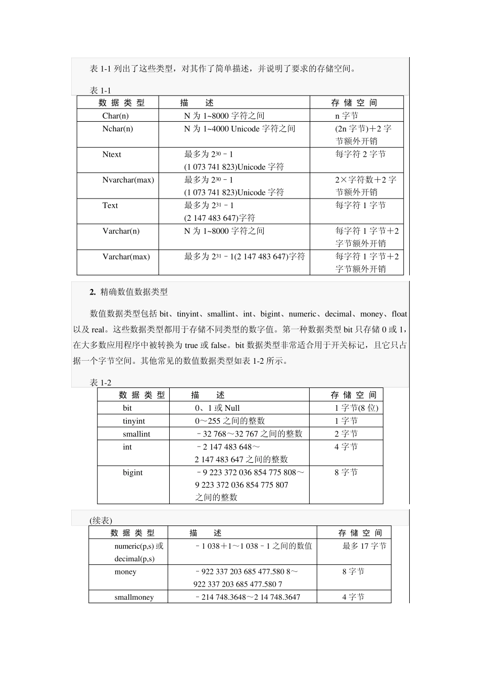 sqlserver2008数据类型说明_第3页