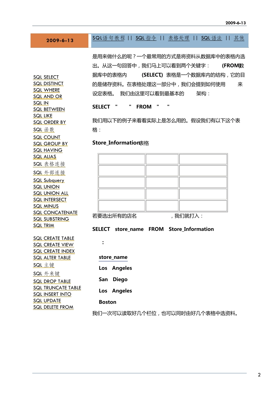 SQL学习资料_第2页