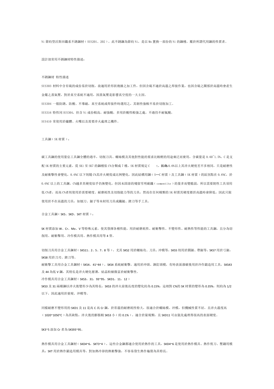 SS材质SC材质SUS材质如何区分_第3页