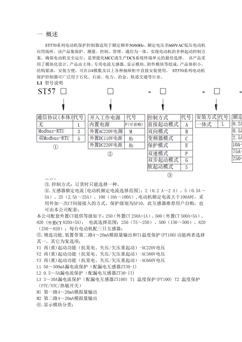 ST570技术说明书(发电)_第1页